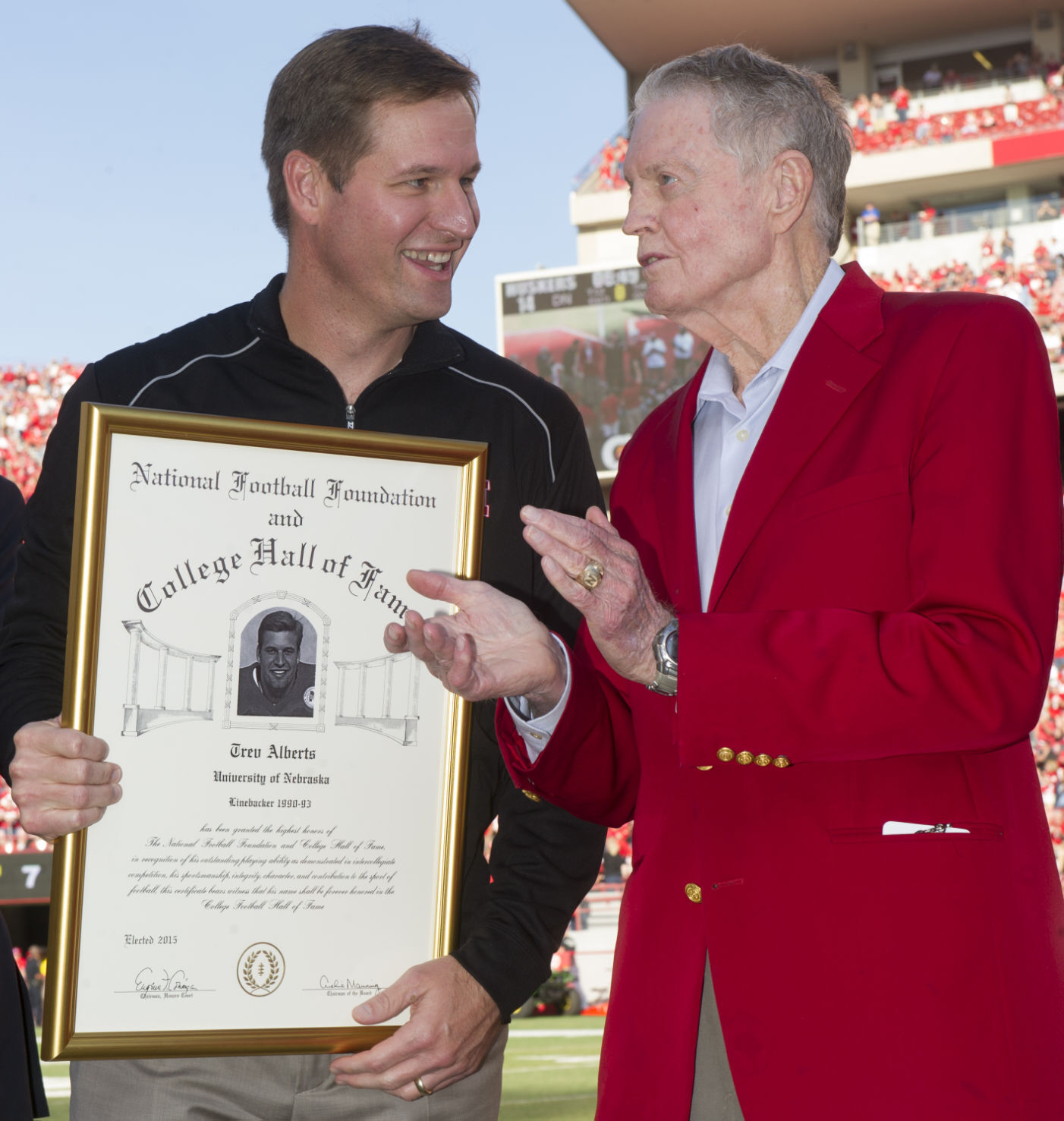 Wisconsin vs. Nebraska, 10.10.15
